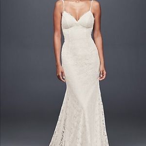 Wedding dress from David’s bridal